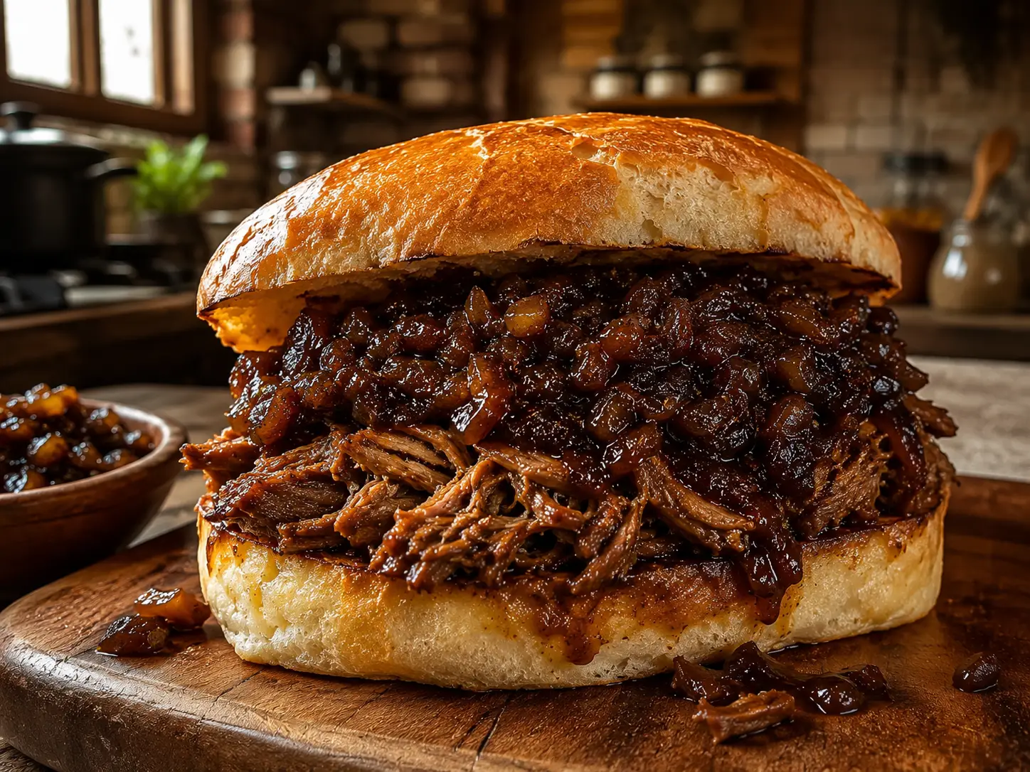 imagem da liam Sanduíche de Costela com Cebola Caramelizada